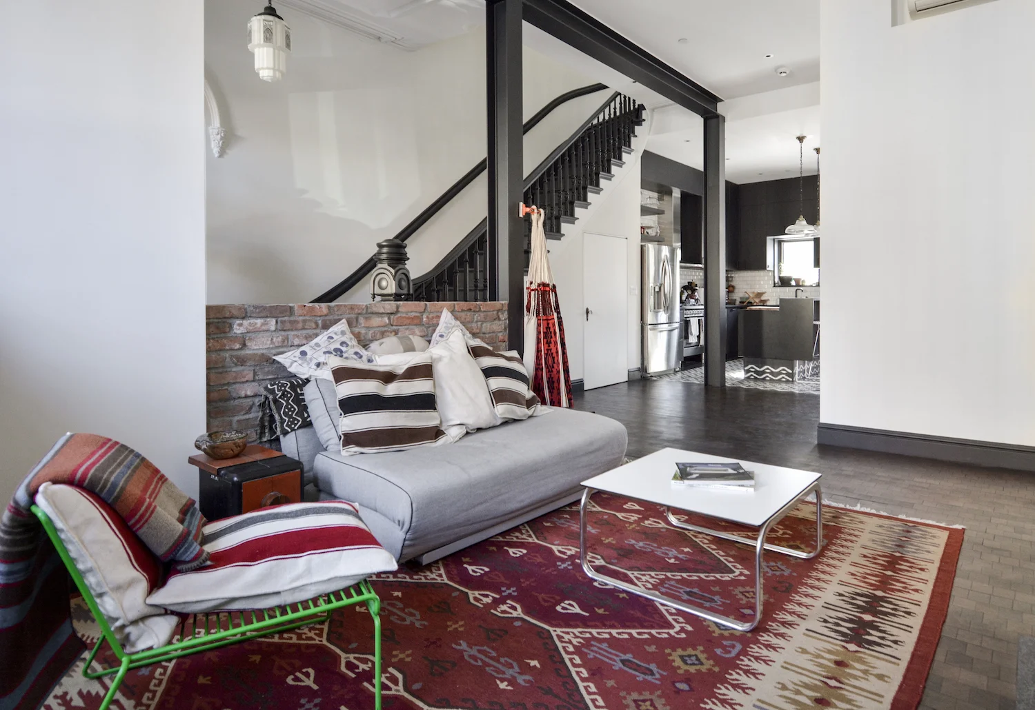 Gregory Merkel and Ana Catalina Rojas - Brooklyn Townhouse